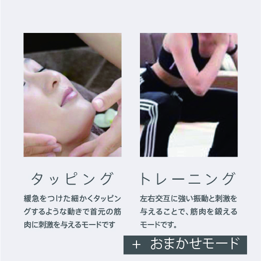 スマートネック5つのモード